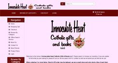 Desktop Screenshot of immaculateheartcatholic.com